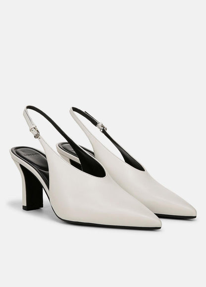 VINCE Special Offer - Devi Leather Slingback Pump in Shoes