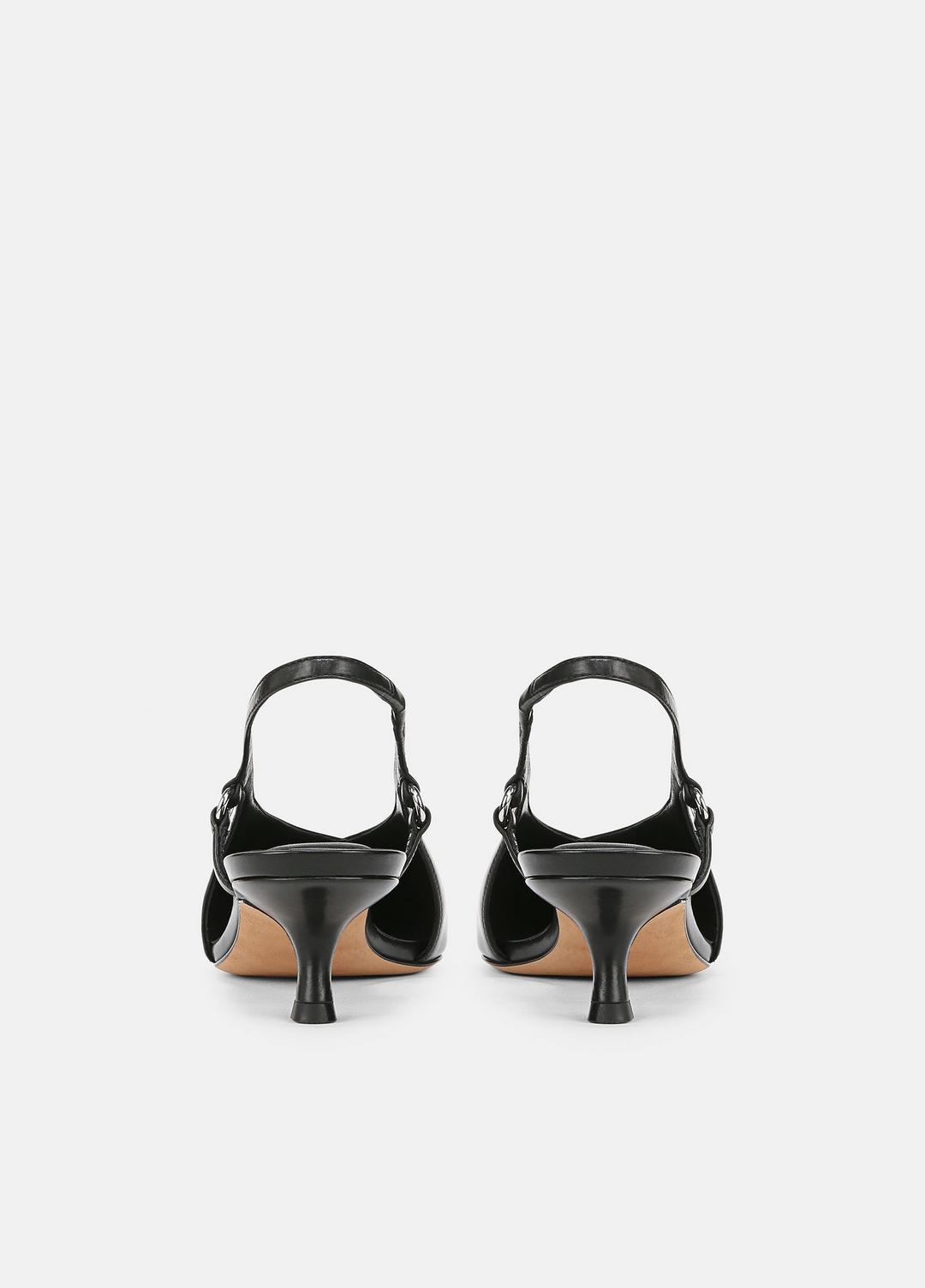 VINCE Trending - Sabrina Leather Slingback Kitten Heel in Shoes