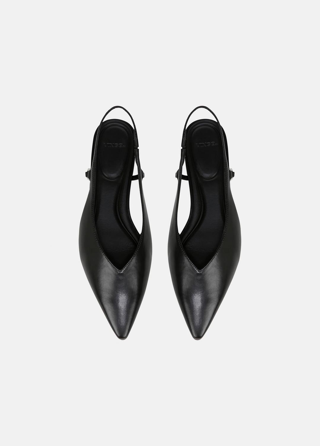 VINCE Best Seller - Ines Leather Slingback Flat in Shoes