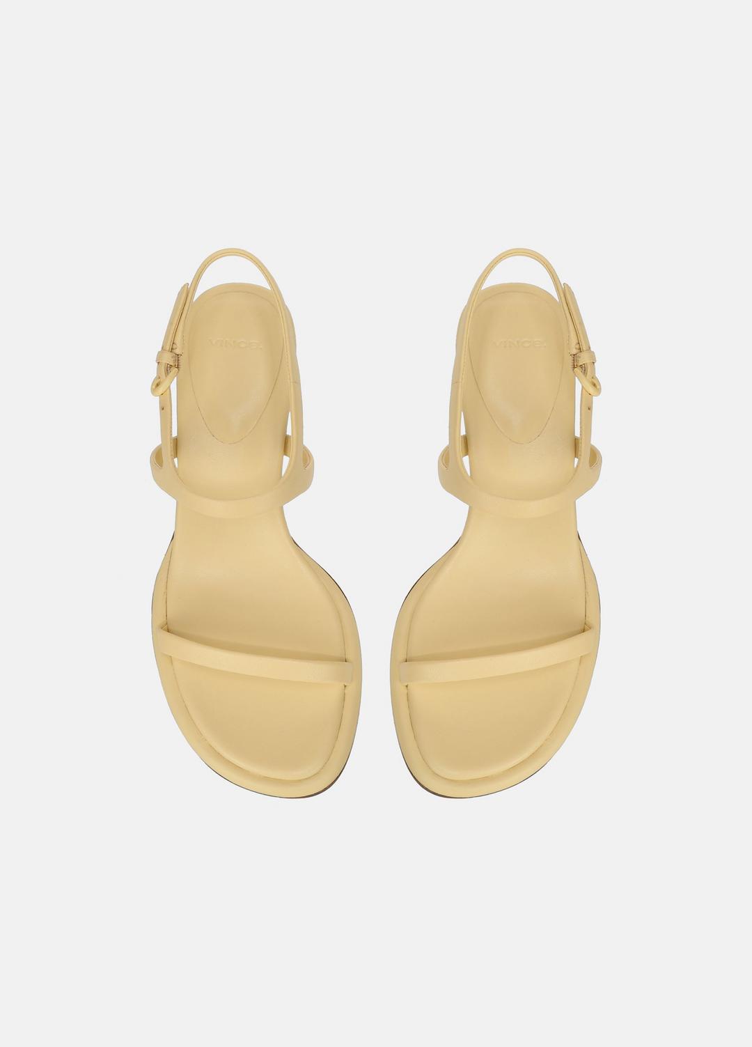 VINCE Signature - Ester Leather Sandal in Shoes